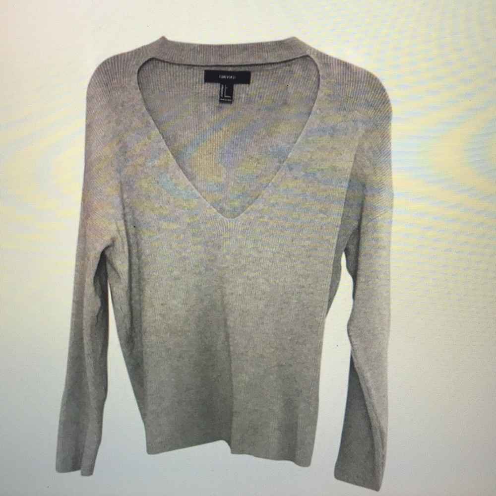 Forever 21 grey sweater